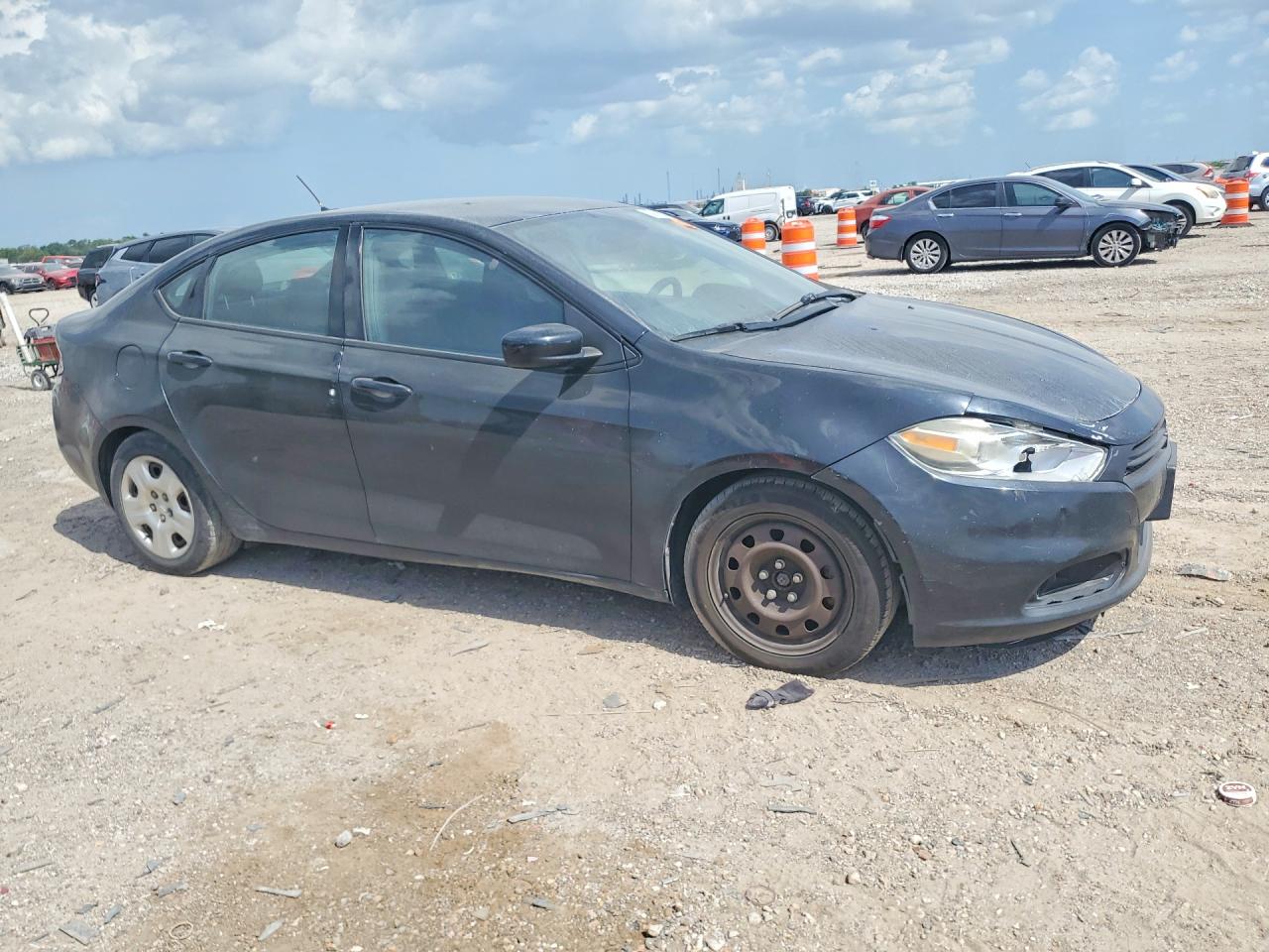 2015 Dodge Dart Se Black vin: 1C3CDFAA0FD181098