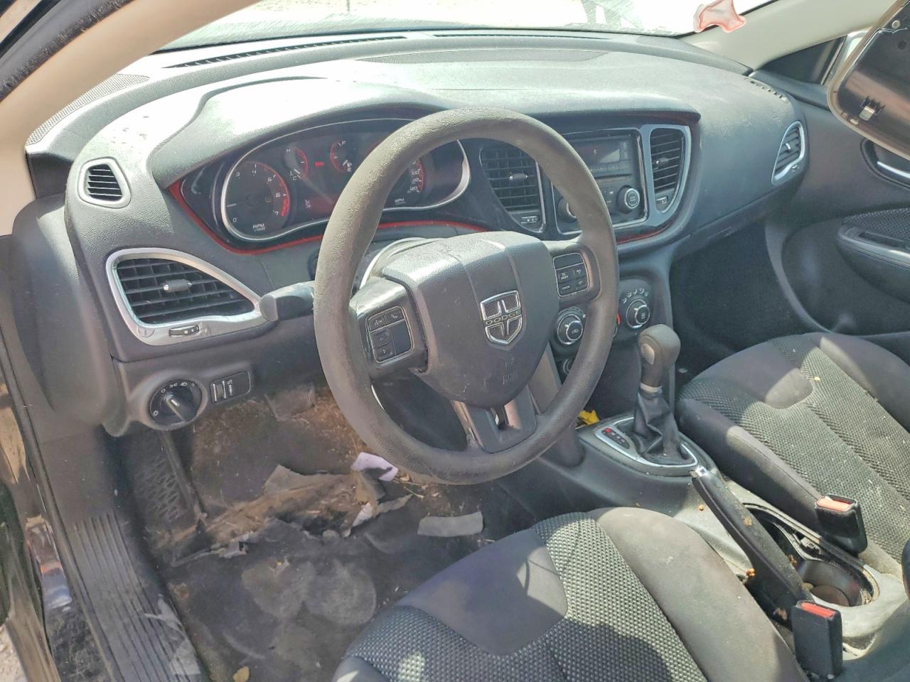 2015 Dodge Dart Se Black vin: 1C3CDFAA0FD181098