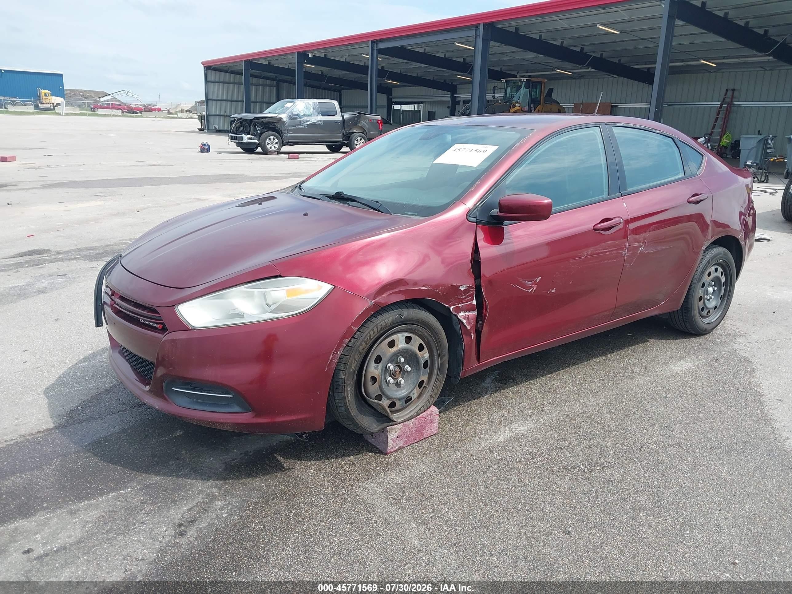 2015 Dodge Dart Se Red vin: 1C3CDFAA0FD281881