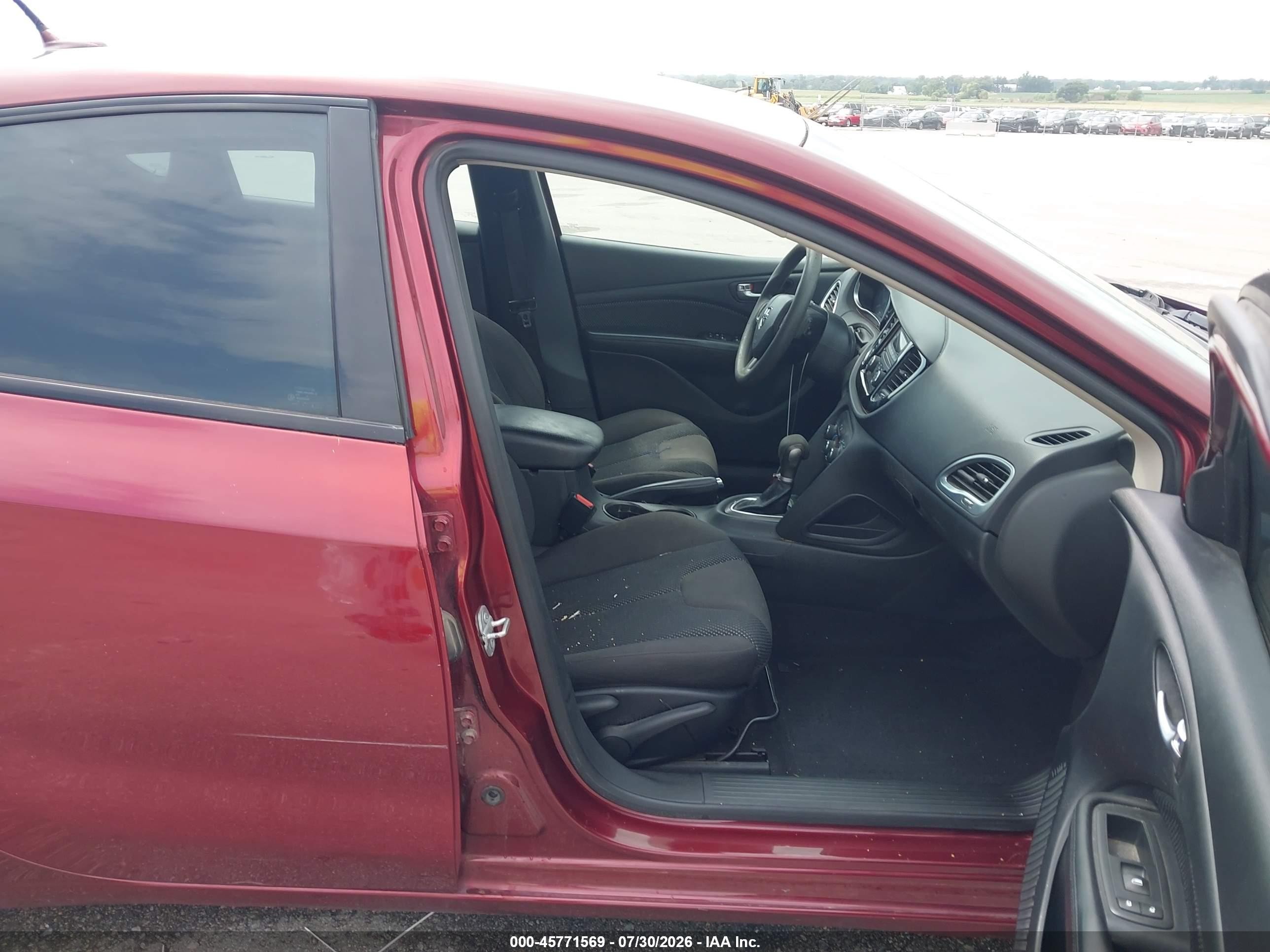 2015 Dodge Dart Se Red vin: 1C3CDFAA0FD281881