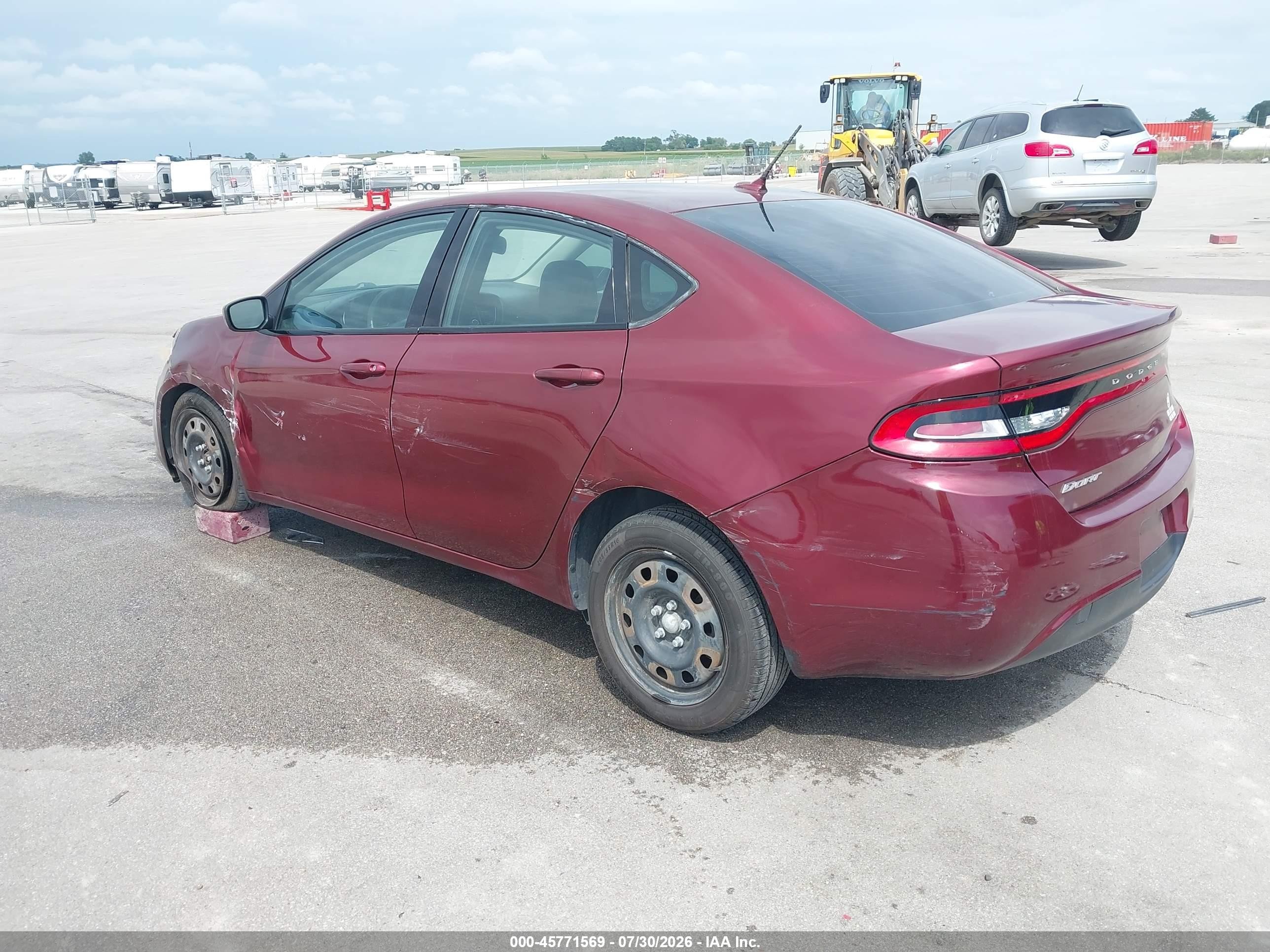 2015 Dodge Dart Se Red vin: 1C3CDFAA0FD281881