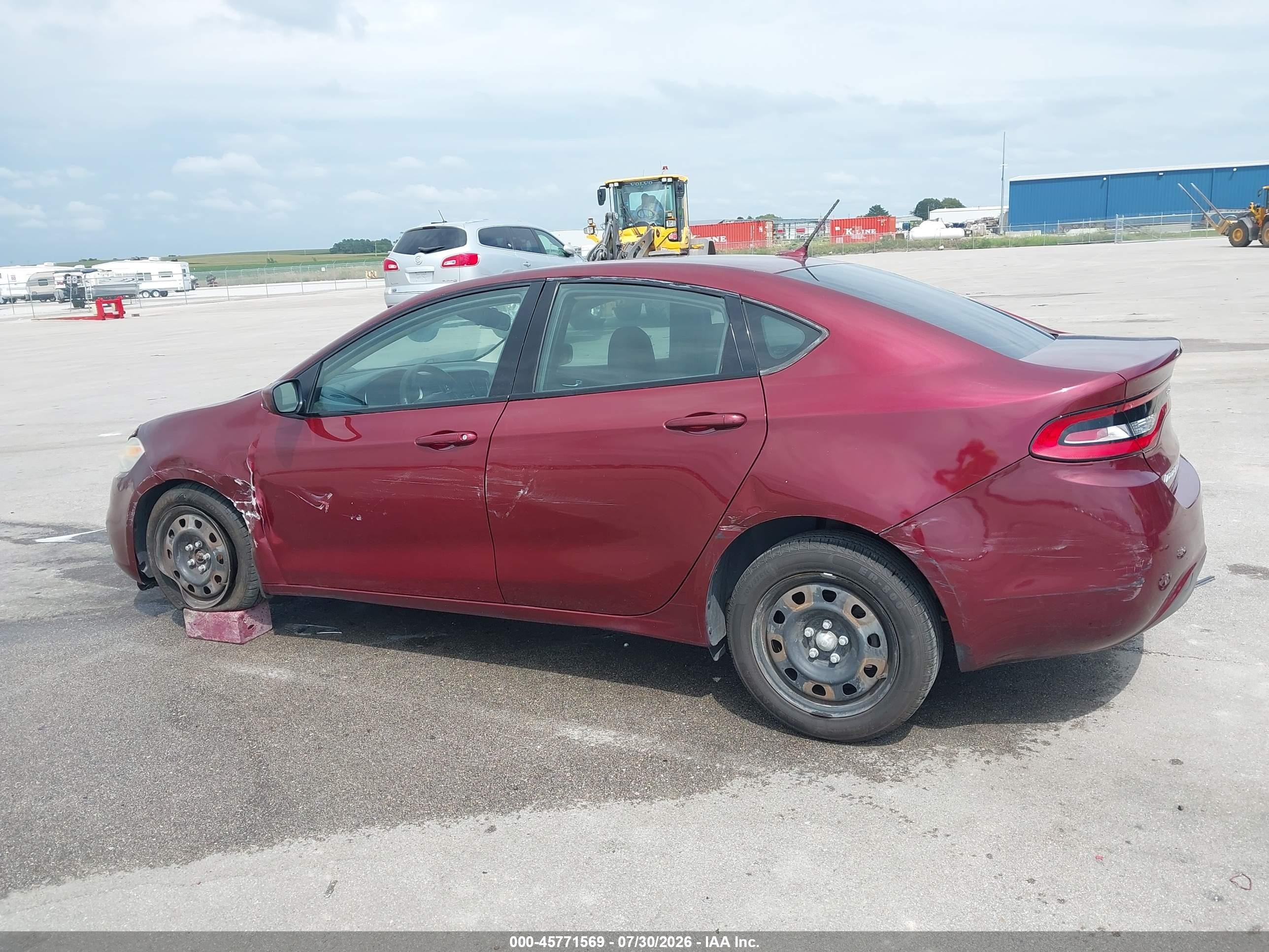 2015 Dodge Dart Se Red vin: 1C3CDFAA0FD281881