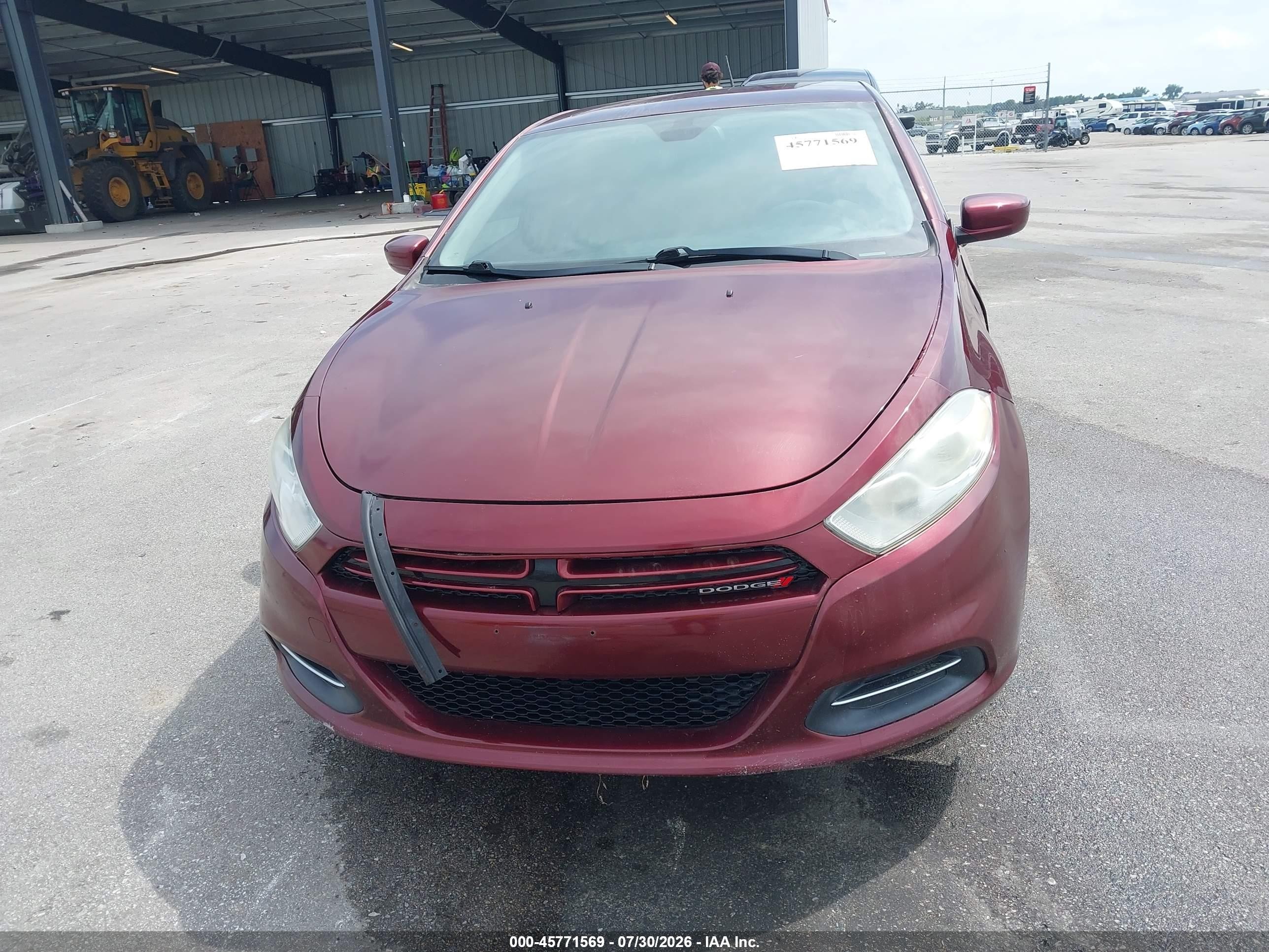 2015 Dodge Dart Se Red vin: 1C3CDFAA0FD281881