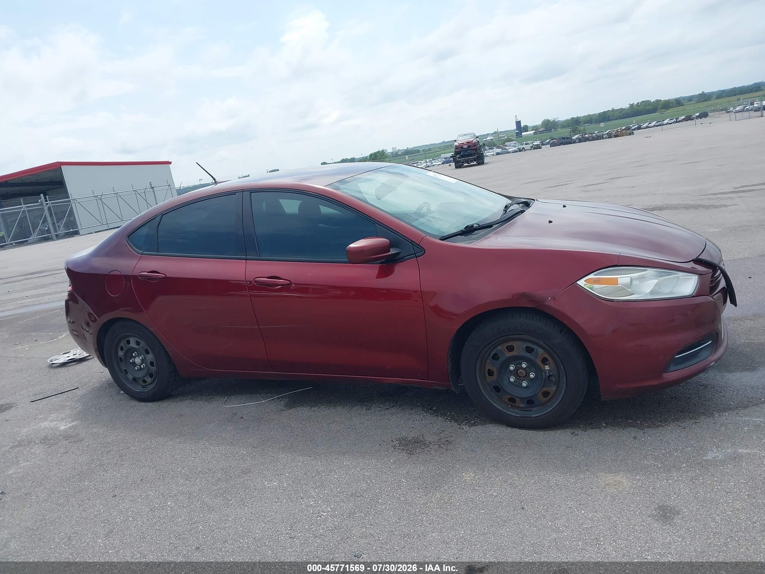 2015 Dodge Dart Se Red vin: 1C3CDFAA0FD281881