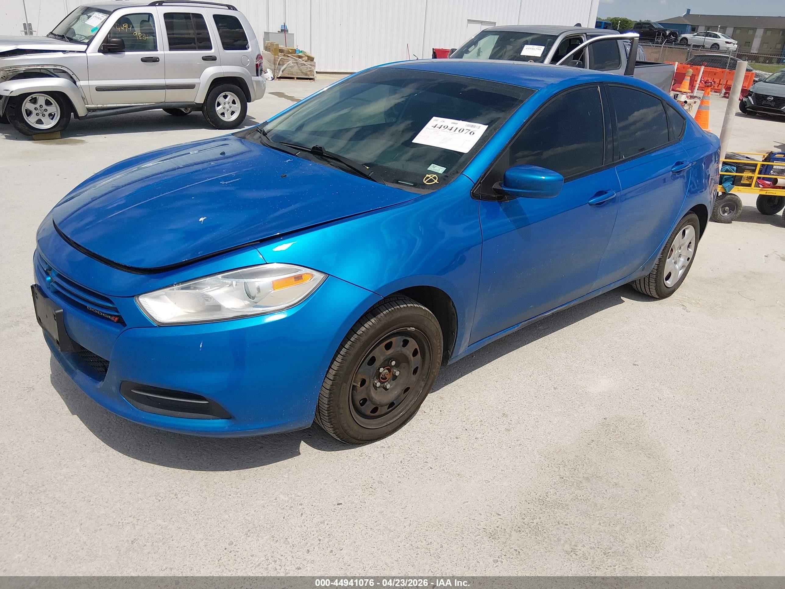 2015 Dodge Dart Se Blue vin: 1C3CDFAA0FD330884