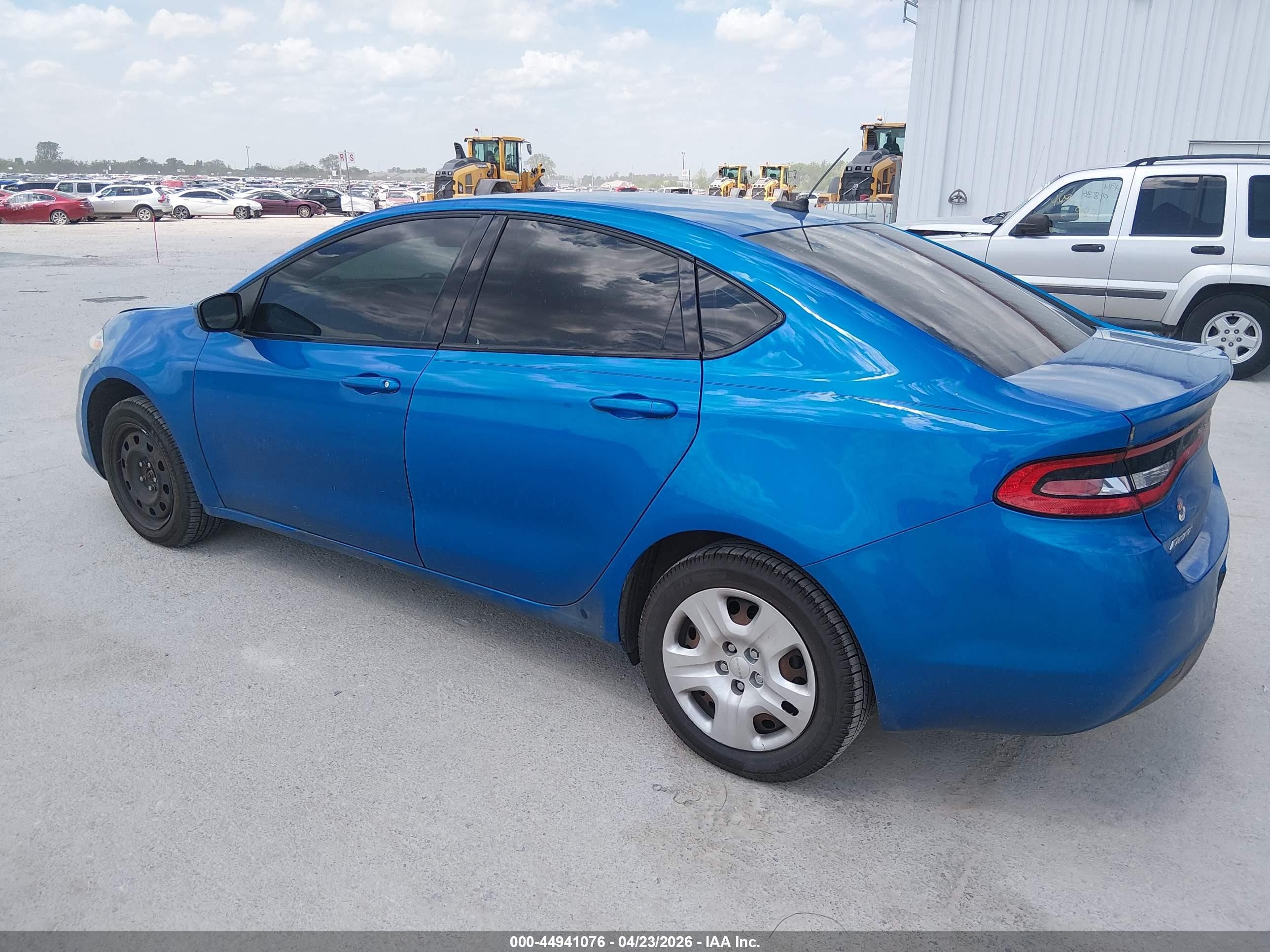 2015 Dodge Dart Se Blue vin: 1C3CDFAA0FD330884