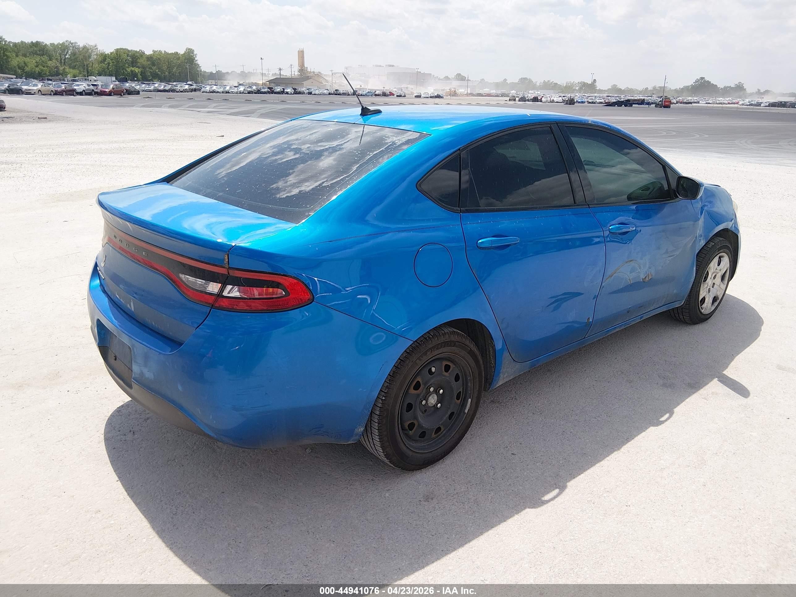 2015 Dodge Dart Se Blue vin: 1C3CDFAA0FD330884