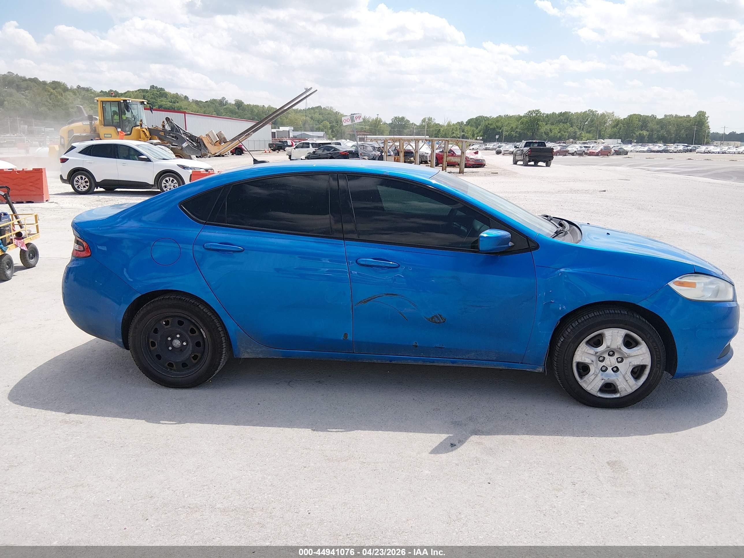 2015 Dodge Dart Se Blue vin: 1C3CDFAA0FD330884