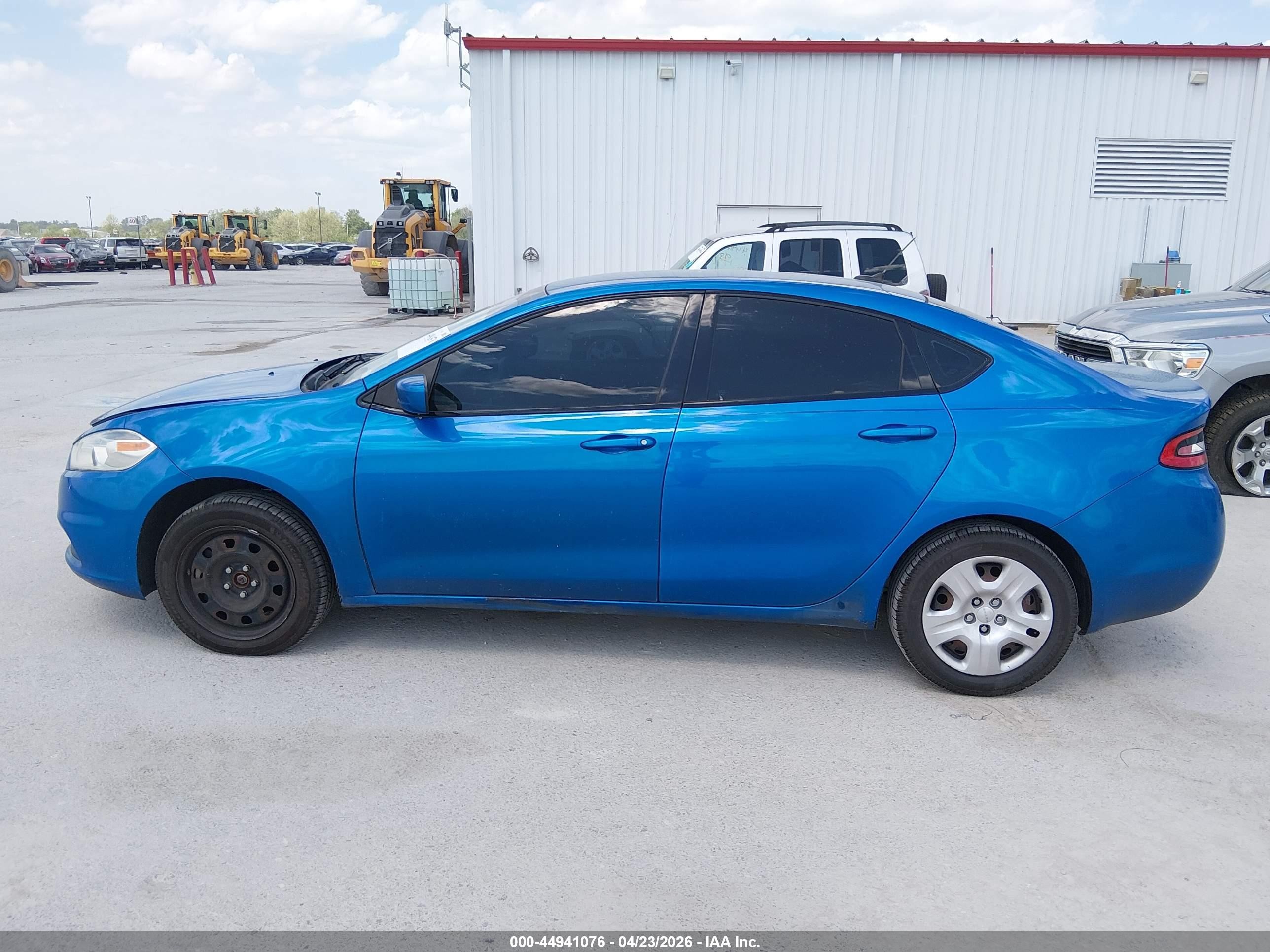 2015 Dodge Dart Se Blue vin: 1C3CDFAA0FD330884