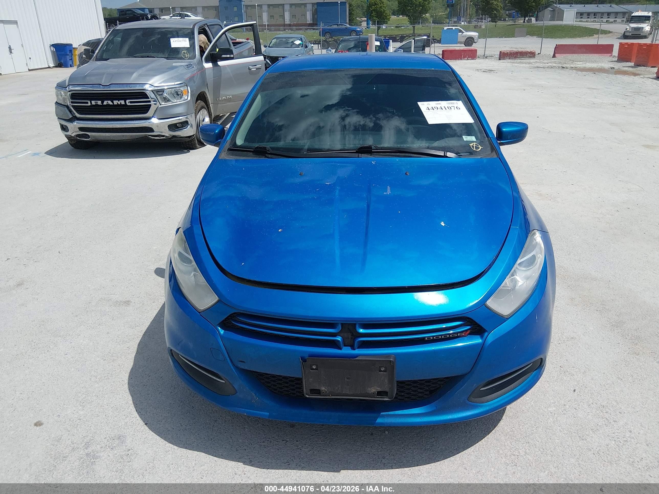 2015 Dodge Dart Se Blue vin: 1C3CDFAA0FD330884