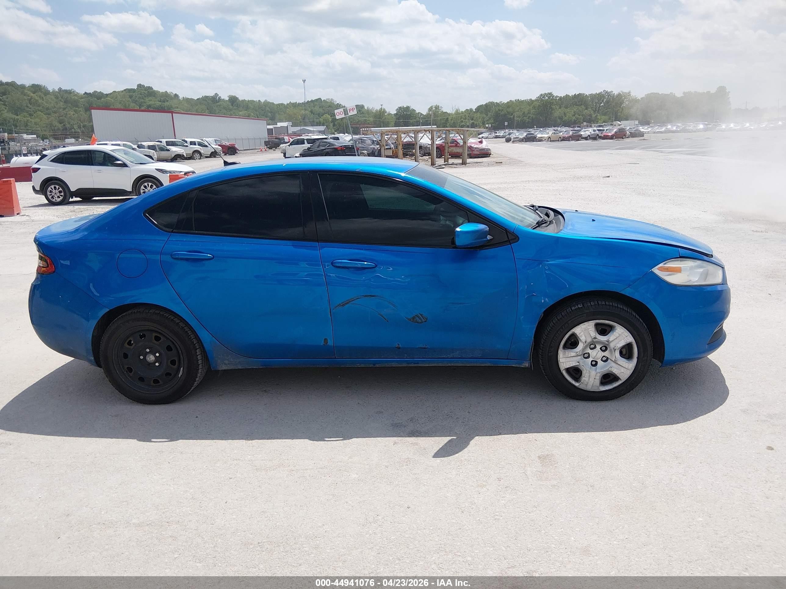 2015 Dodge Dart Se Blue vin: 1C3CDFAA0FD330884