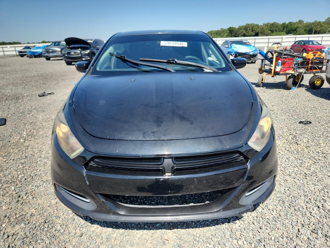 2015 Dodge Dart Se Black vin: 1C3CDFAA0FD378837