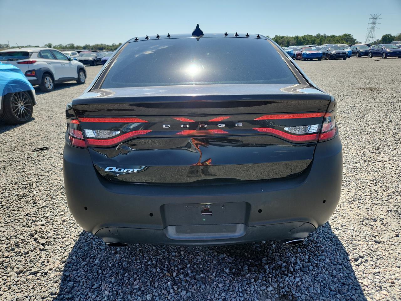 2015 Dodge Dart Se Black vin: 1C3CDFAA0FD378837