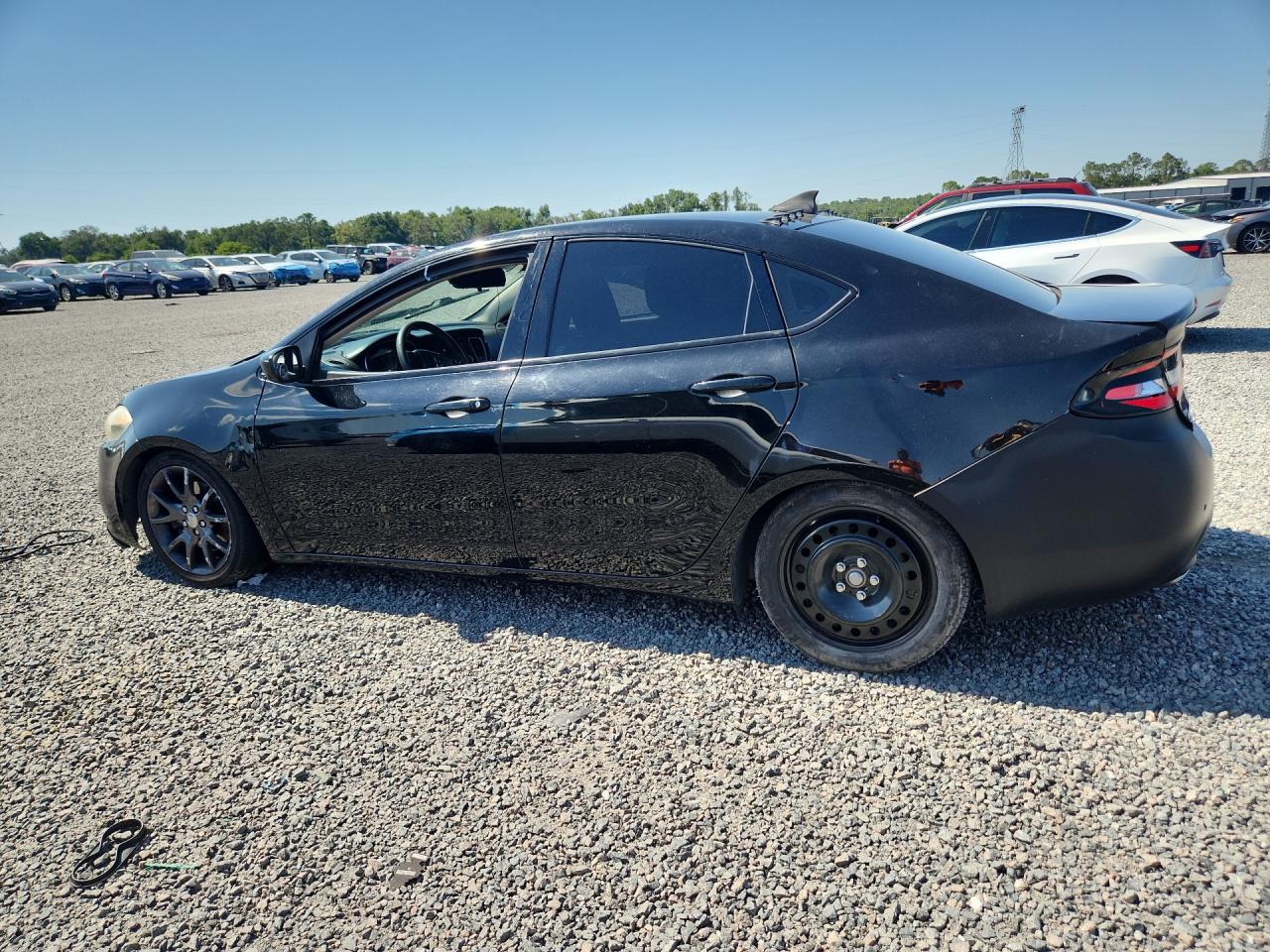 2015 Dodge Dart Se Black vin: 1C3CDFAA0FD378837