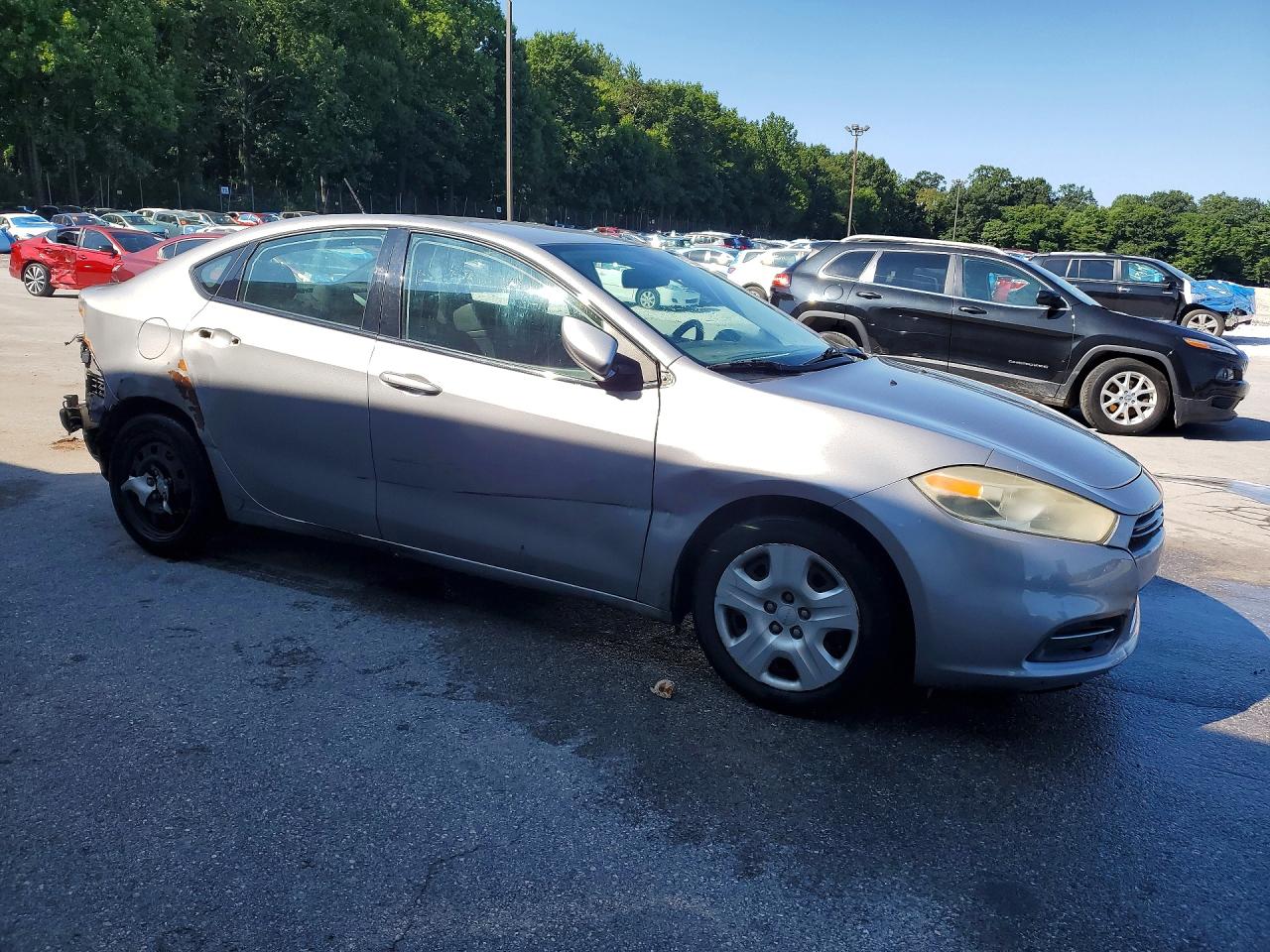 2015 Dodge Dart Se Silver vin: 1C3CDFAA0FD405471