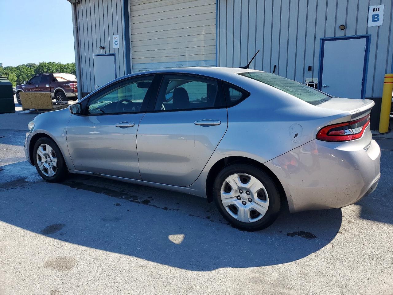 2015 Dodge Dart Se Silver vin: 1C3CDFAA0FD405471