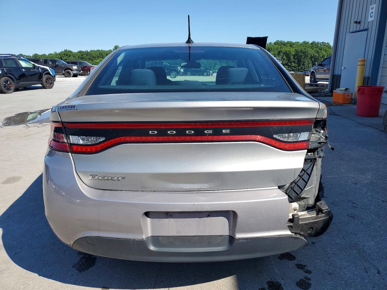 2015 Dodge Dart Se Silver vin: 1C3CDFAA0FD405471