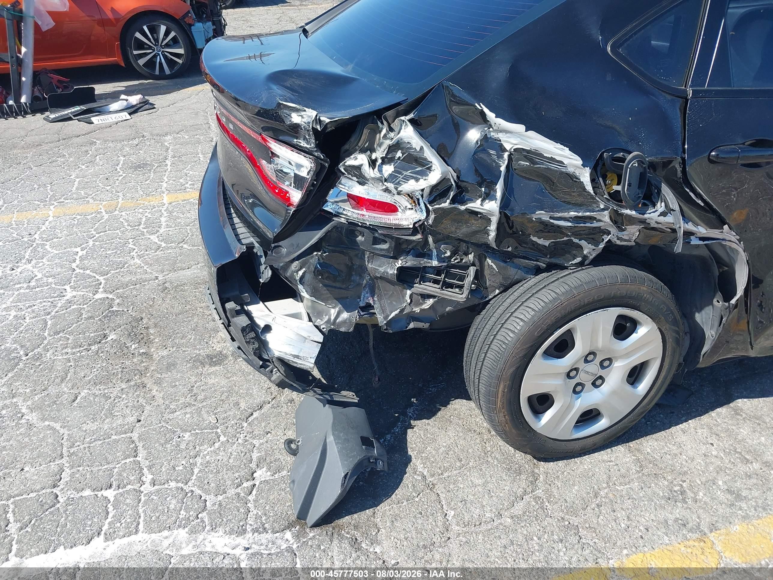 2015 Dodge Dart Se Black vin: 1C3CDFAA0FD407429