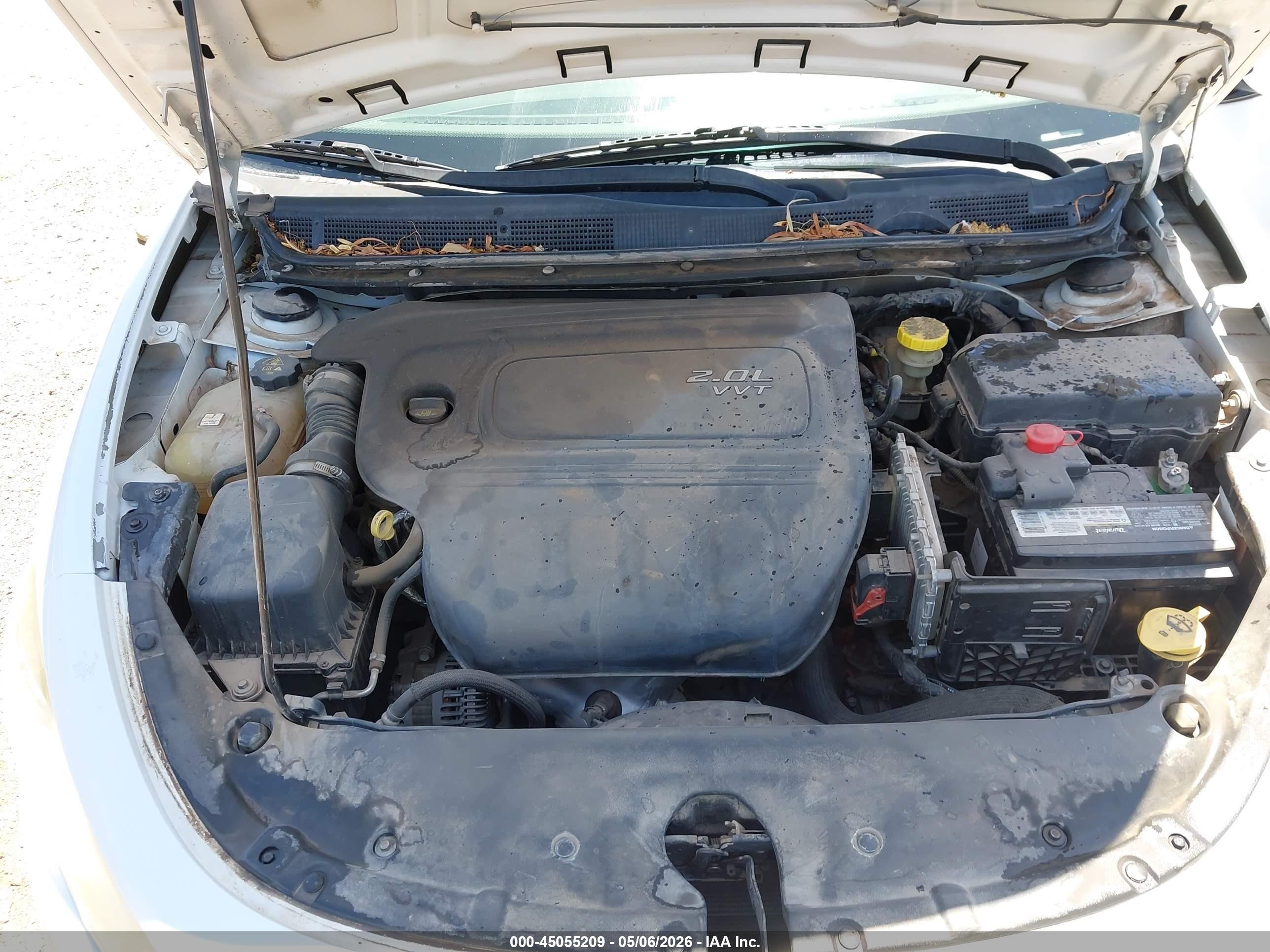 2015 Dodge Dart Se White vin: 1C3CDFAA0FD415921