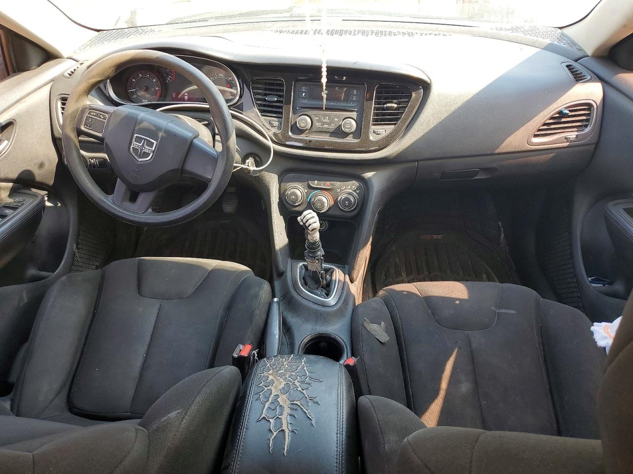 2013 Dodge Dart Silver vin: 1C3CDFAA1DD141593