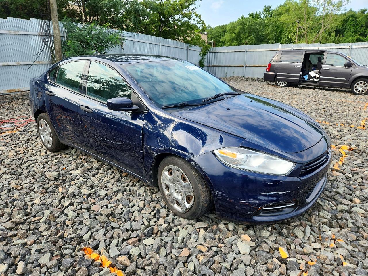 2013 Dodge Dart Se Blue vin: 1C3CDFAA1DD175565