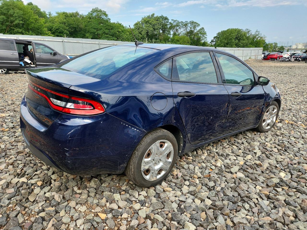 2013 Dodge Dart Se Blue vin: 1C3CDFAA1DD175565