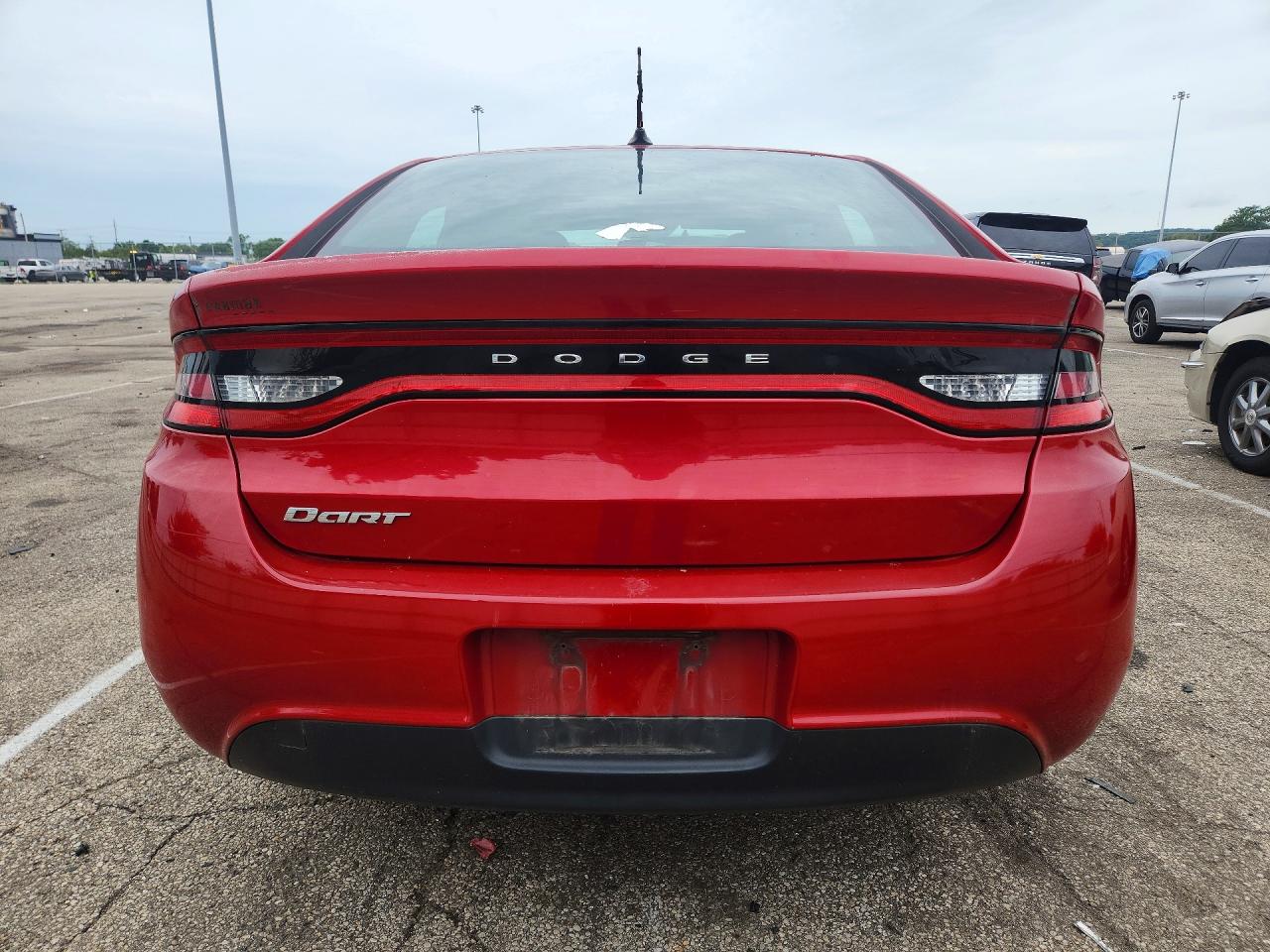 2013 Dodge Dart Se Red vin: 1C3CDFAA1DD224263