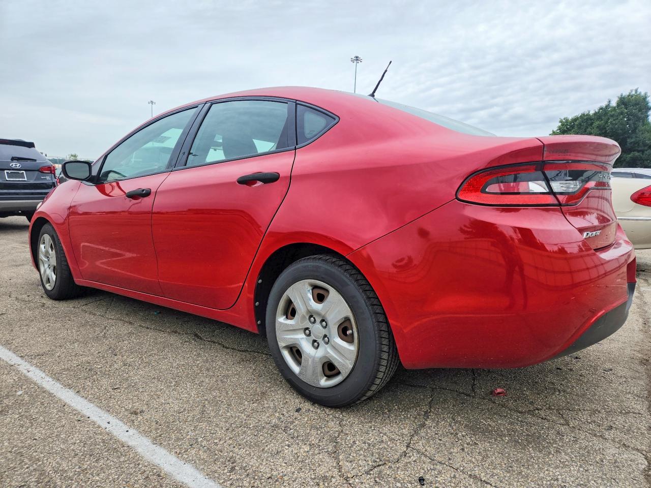 2013 Dodge Dart Se Red vin: 1C3CDFAA1DD224263