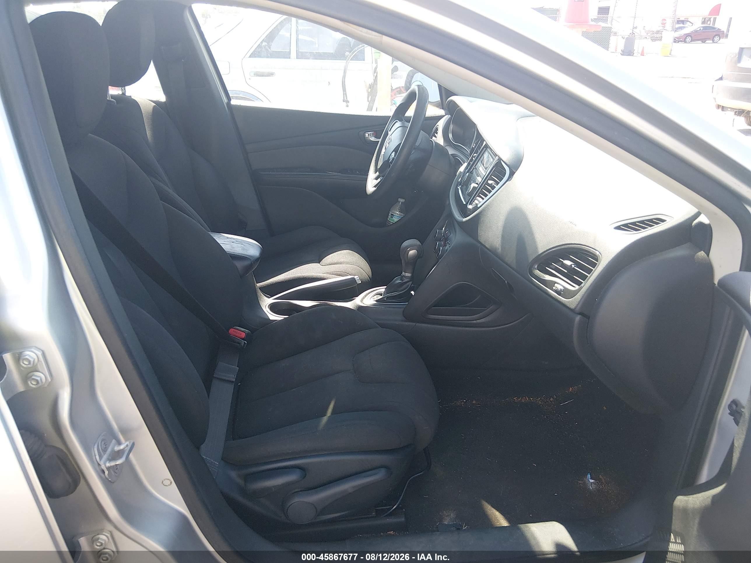 2013 Dodge Dart Se Silver vin: 1C3CDFAA1DD334374