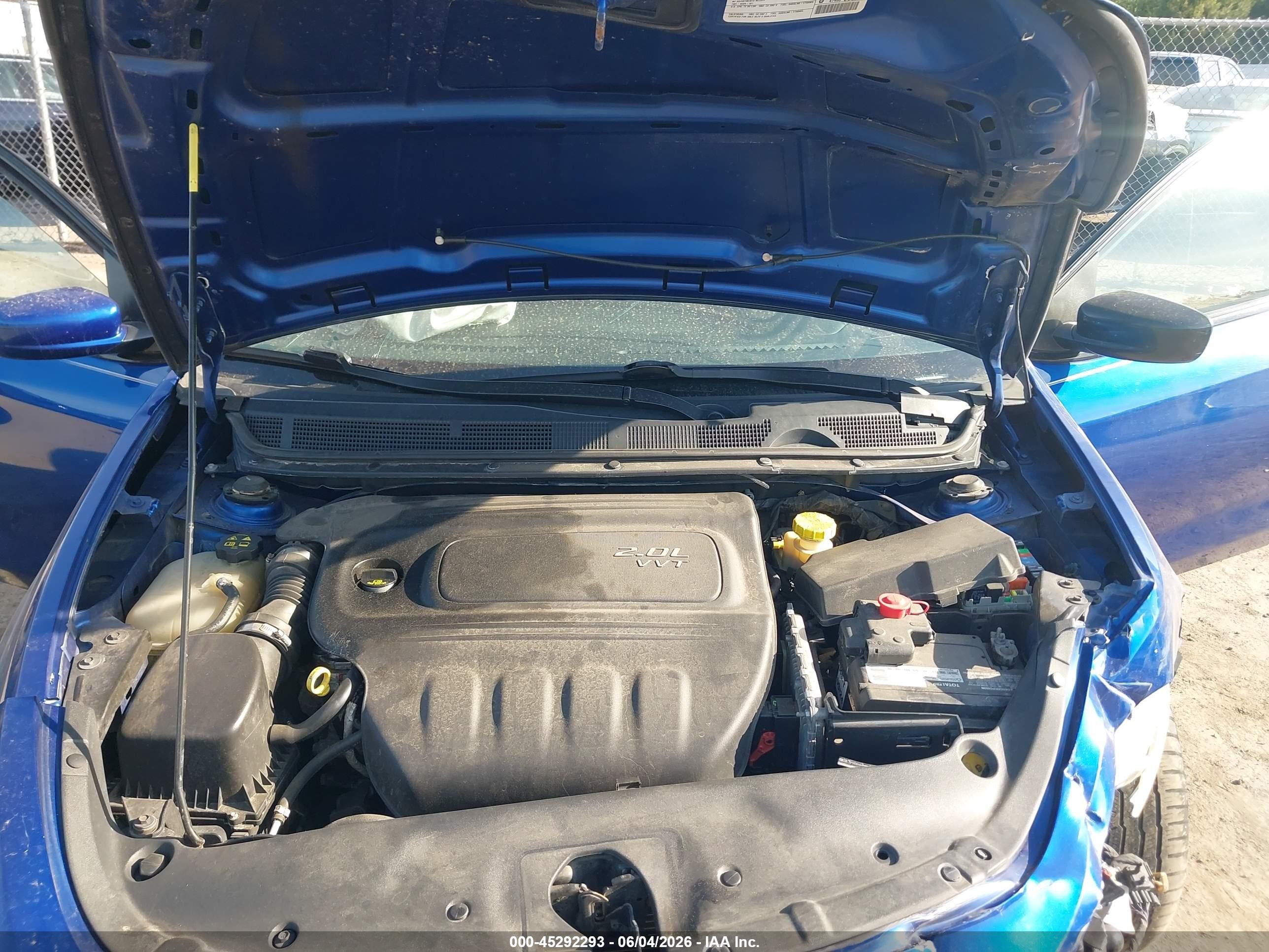 2014 Dodge Dart Se Blue vin: 1C3CDFAA1ED677610