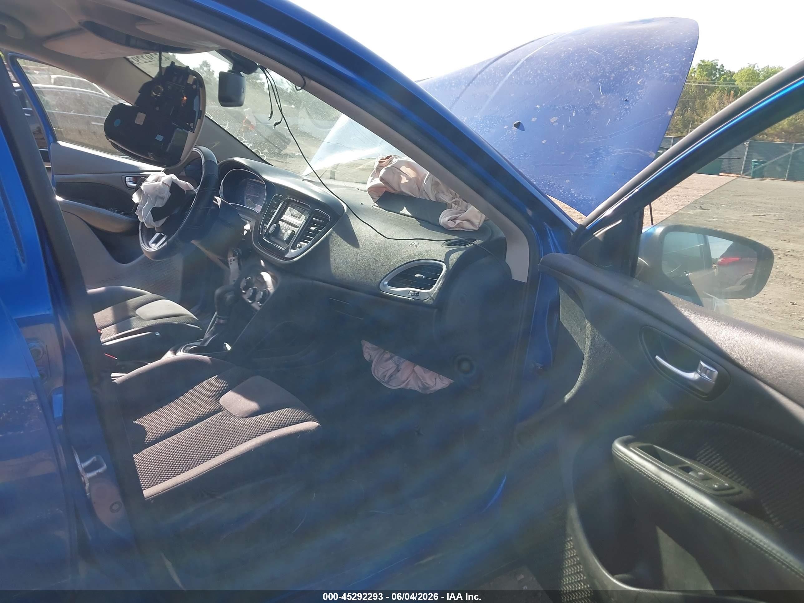 2014 Dodge Dart Se Blue vin: 1C3CDFAA1ED677610