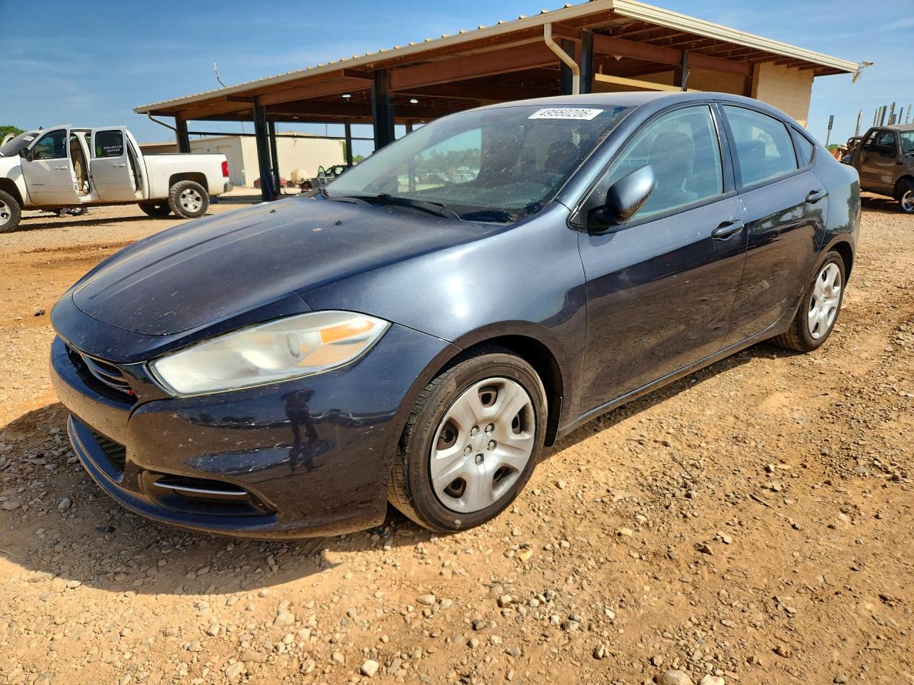 2014 Dodge Dart Se Gray vin: 1C3CDFAA1ED907579