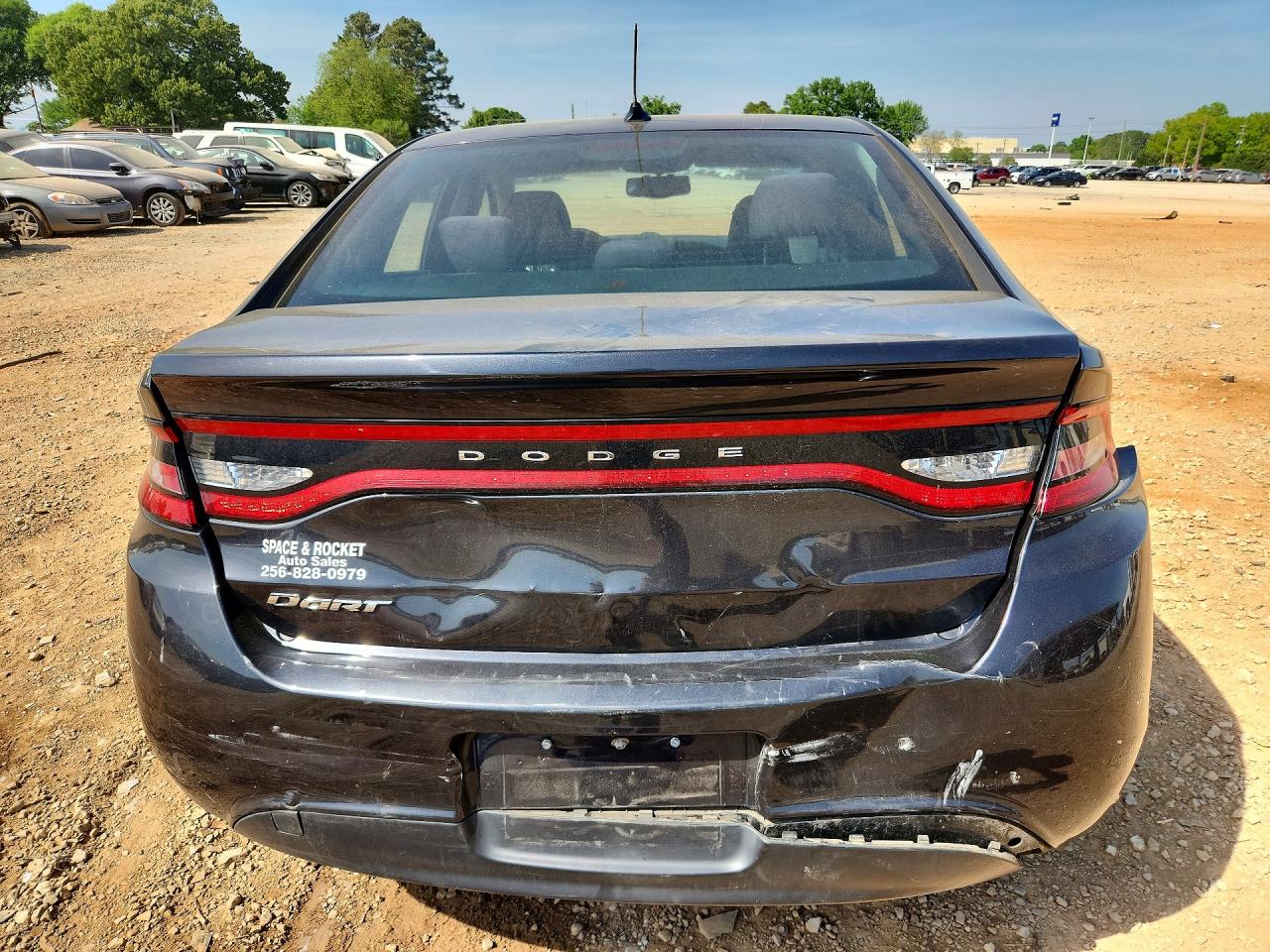 2014 Dodge Dart Se Gray vin: 1C3CDFAA1ED907579