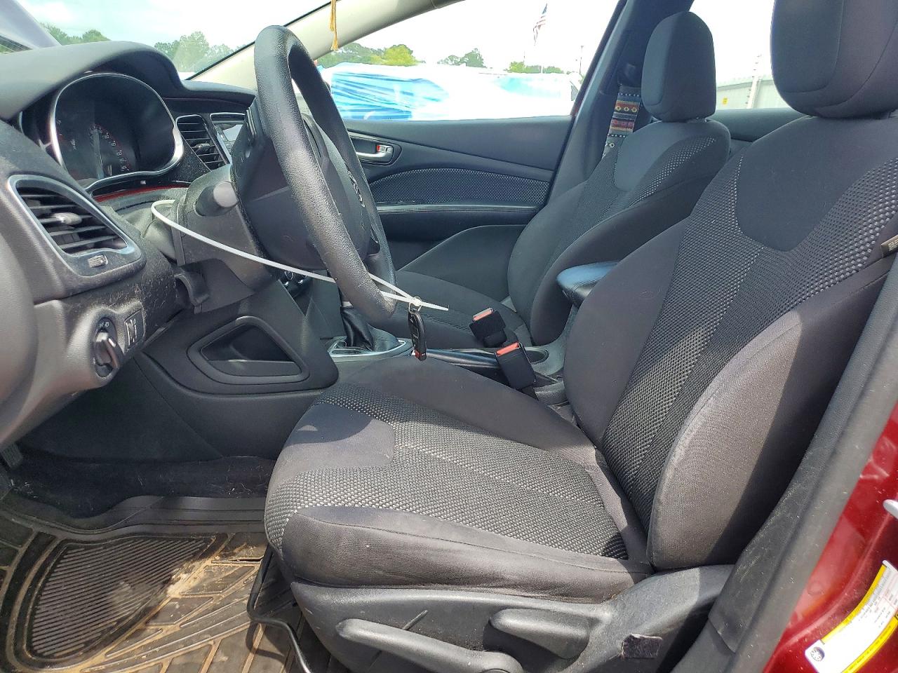 2015 Dodge Dart Se Burgundy vin: 1C3CDFAA1FD345958