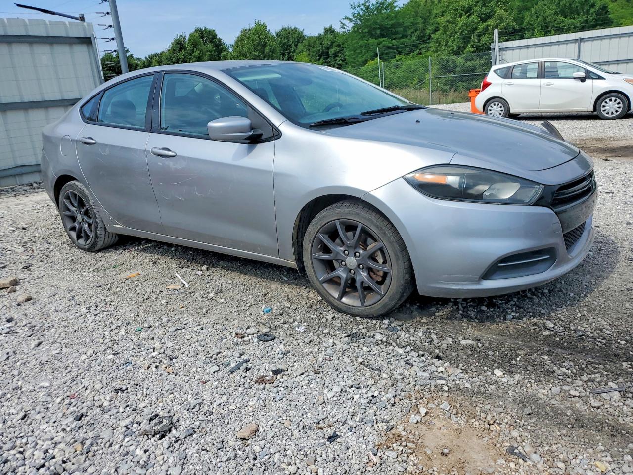 2015 Dodge Dart Se Silver vin: 1C3CDFAA1FD378930