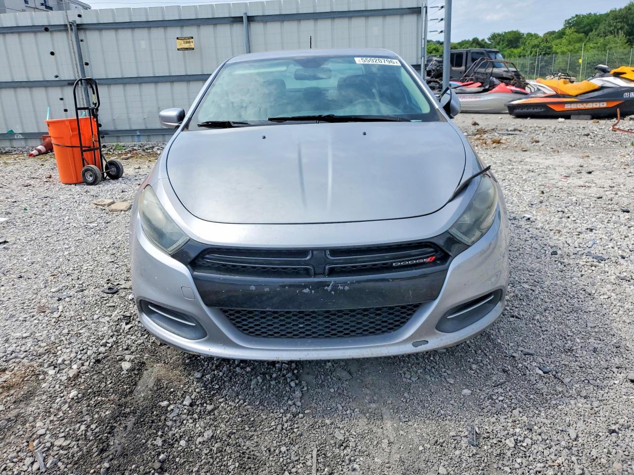 2015 Dodge Dart Se Silver vin: 1C3CDFAA1FD378930