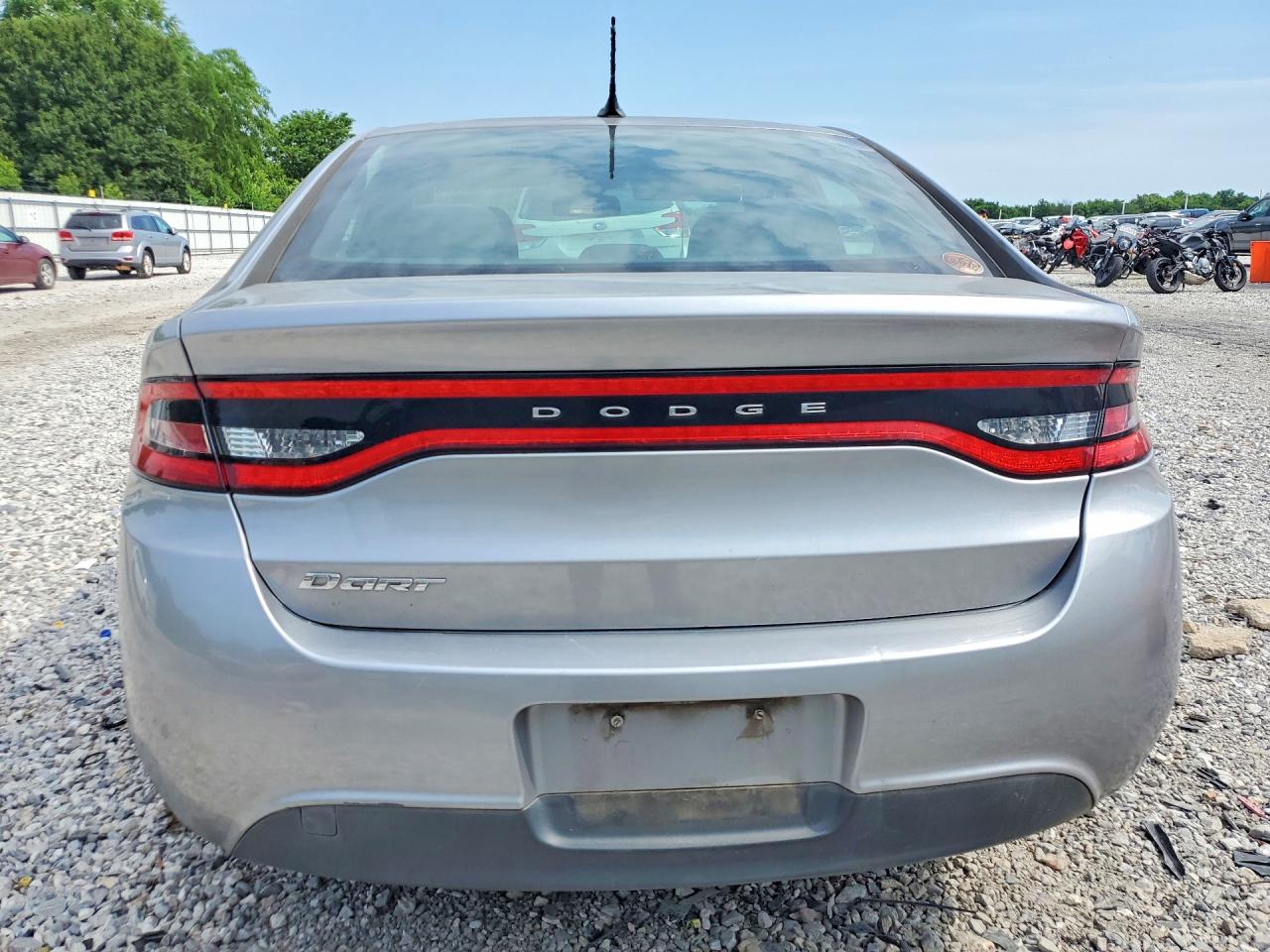 2015 Dodge Dart Se Silver vin: 1C3CDFAA1FD378930