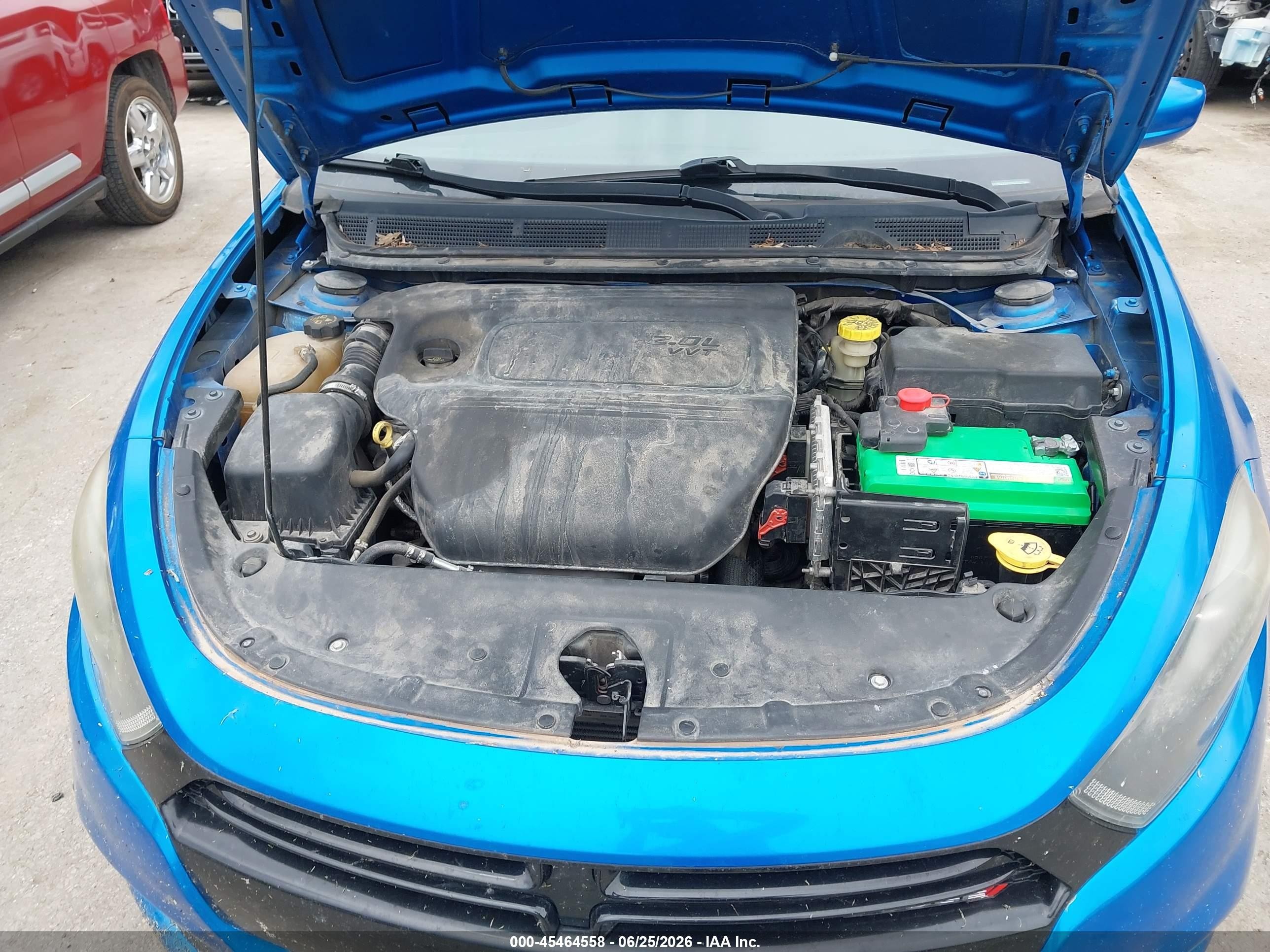 2016 Dodge Dart Se Blue vin: 1C3CDFAA1GD530139