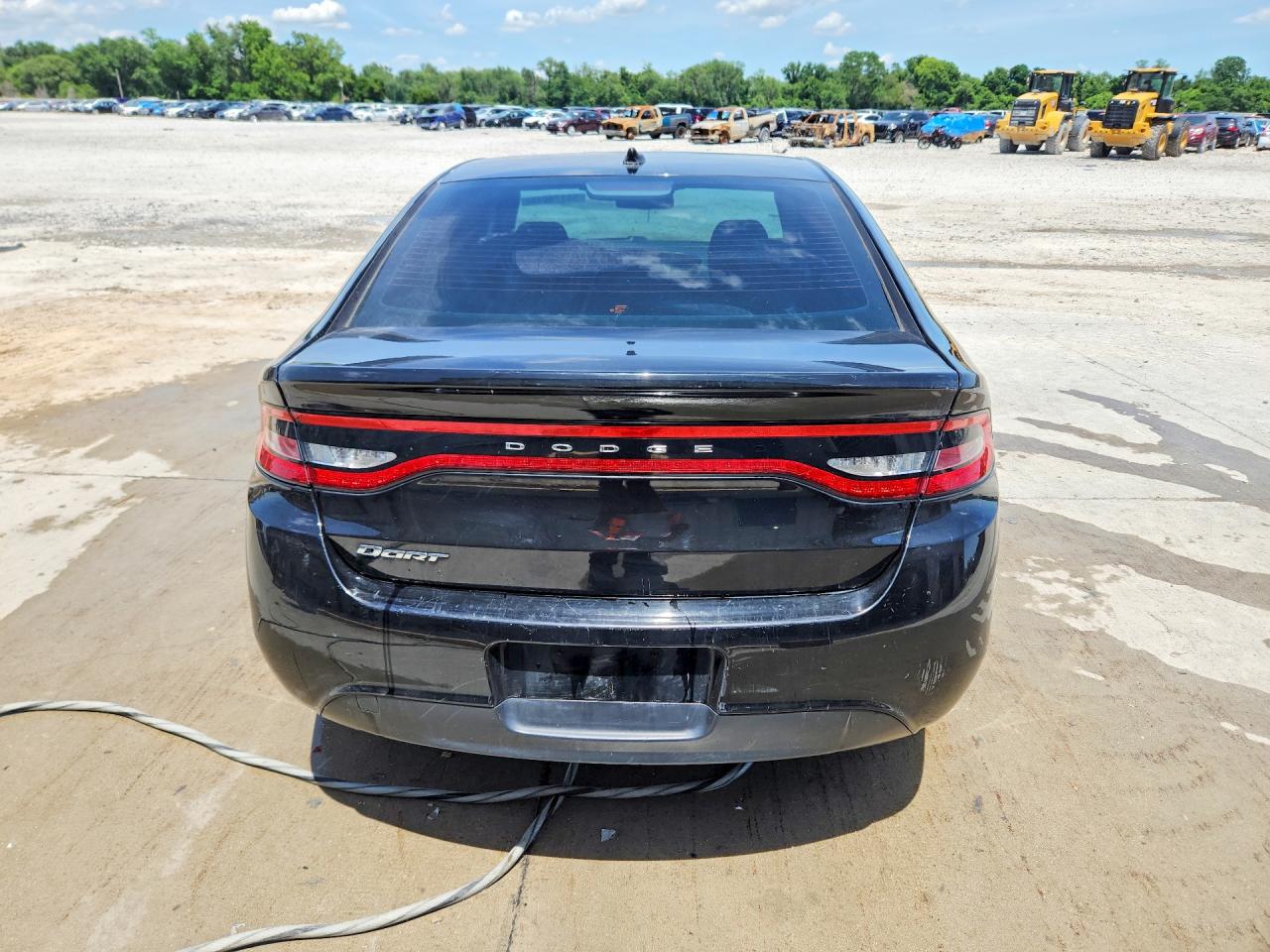 2016 Dodge Dart Se Black vin: 1C3CDFAA1GD565487