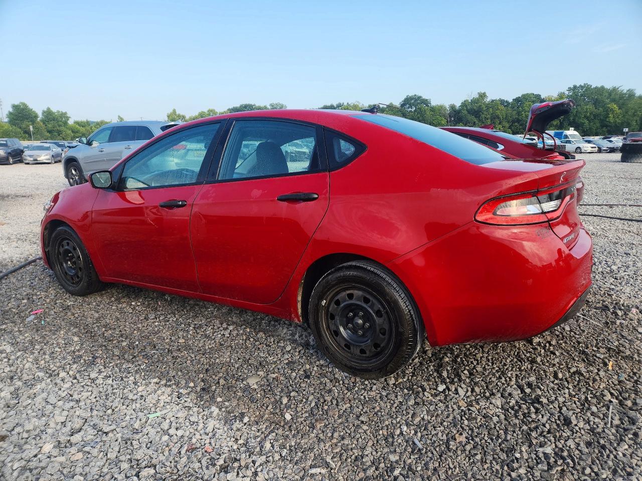 2013 Dodge Dart Se Красный vin: 1C3CDFAA2DD110451