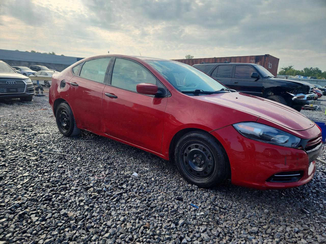 2013 Dodge Dart Se Красный vin: 1C3CDFAA2DD110451