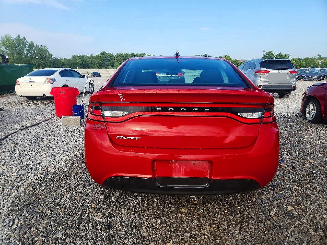 2013 Dodge Dart Se Красный vin: 1C3CDFAA2DD110451