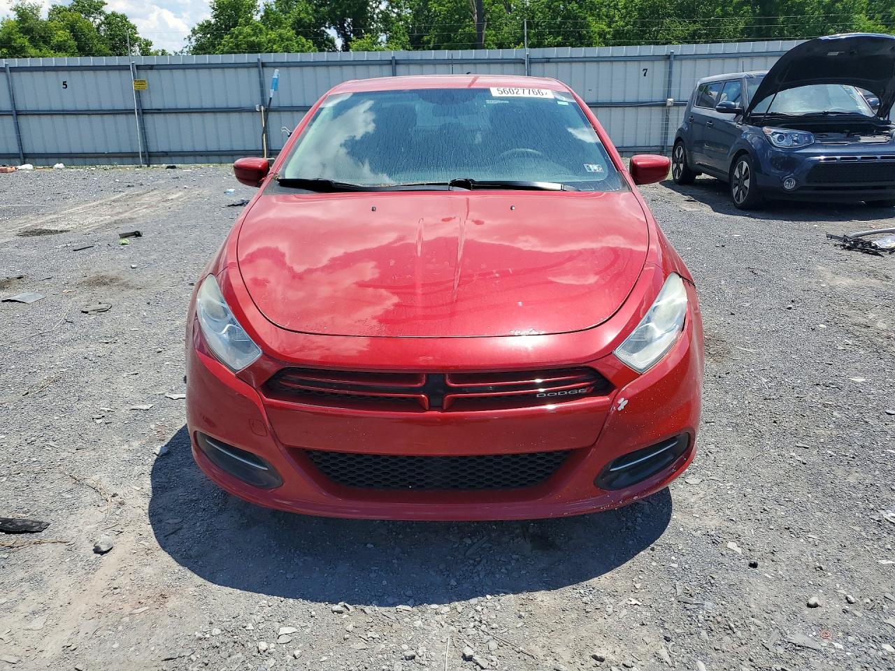 2013 Dodge Dart Se Red vin: 1C3CDFAA2DD141764