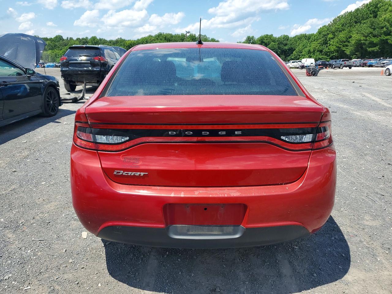 2013 Dodge Dart Se Red vin: 1C3CDFAA2DD141764