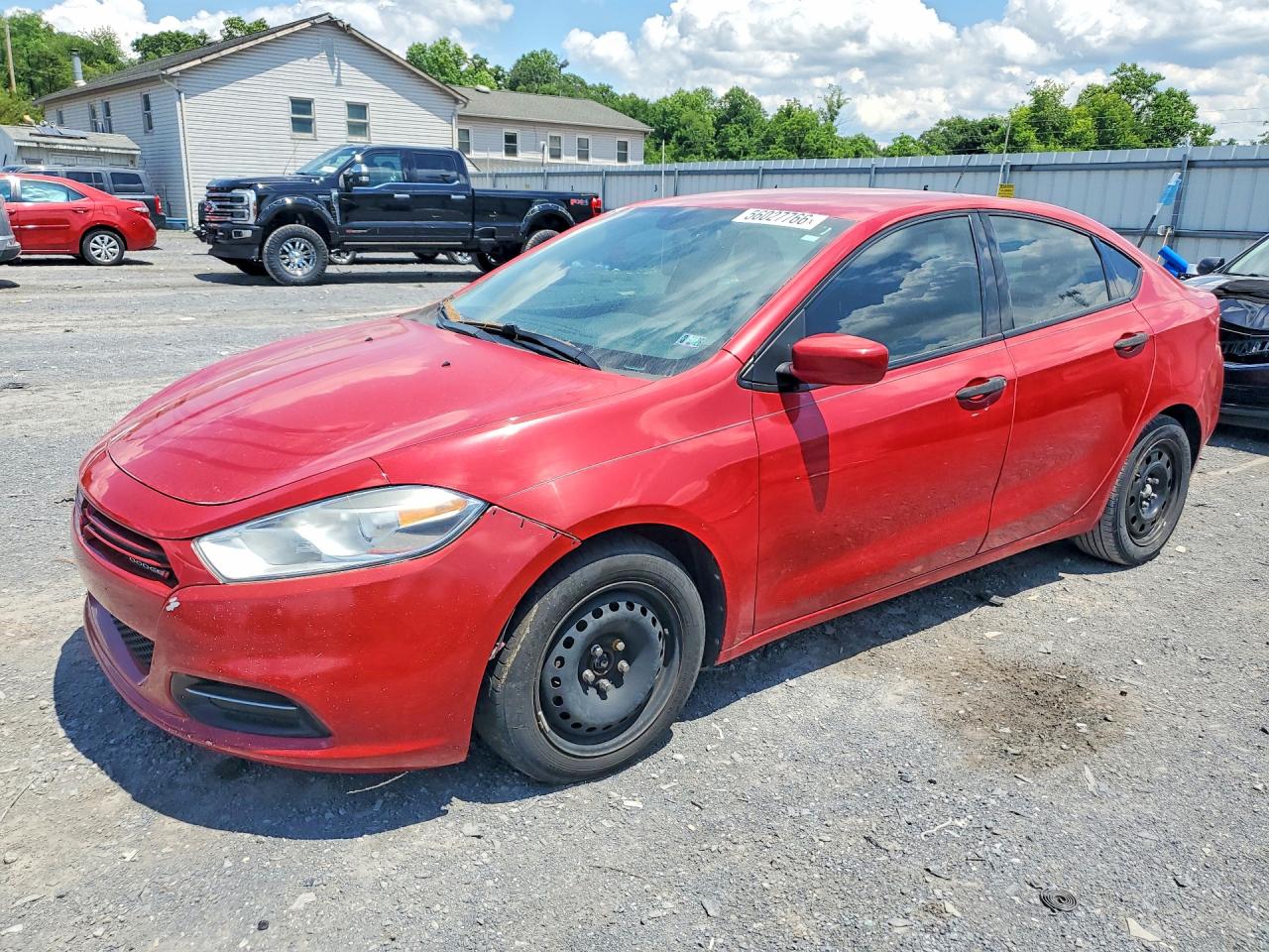 2013 Dodge Dart Se Red vin: 1C3CDFAA2DD141764