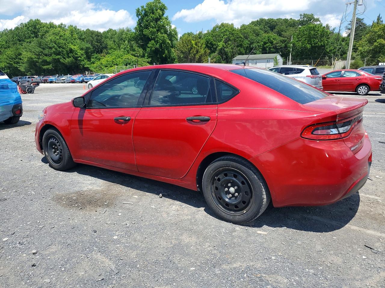 2013 Dodge Dart Se Red vin: 1C3CDFAA2DD141764