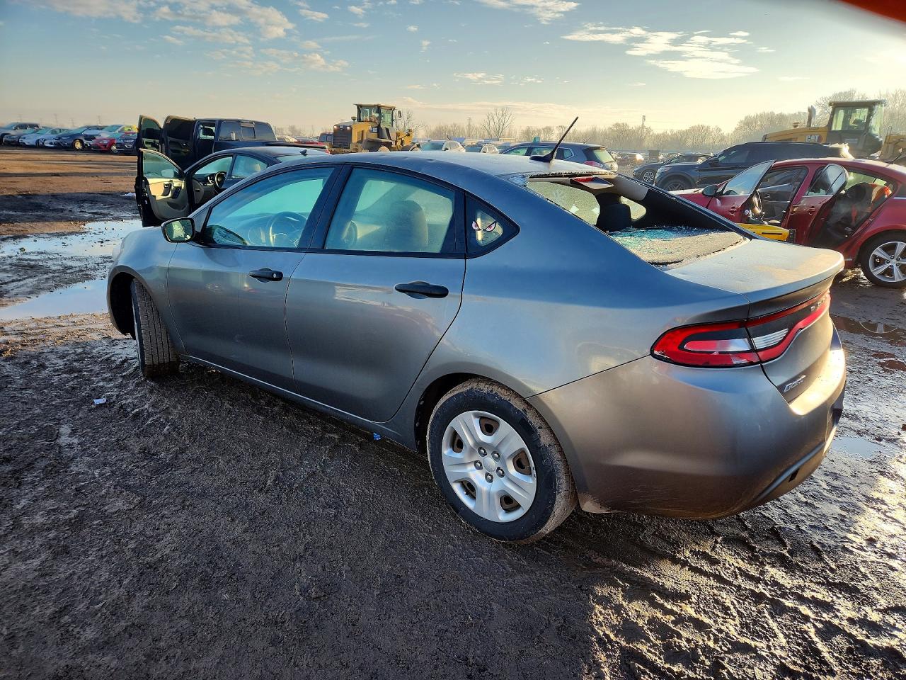 2013 Dodge Dart Se Серый vin: 1C3CDFAA2DD197445
