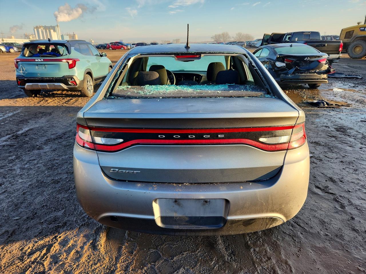 2013 Dodge Dart Se Серый vin: 1C3CDFAA2DD197445
