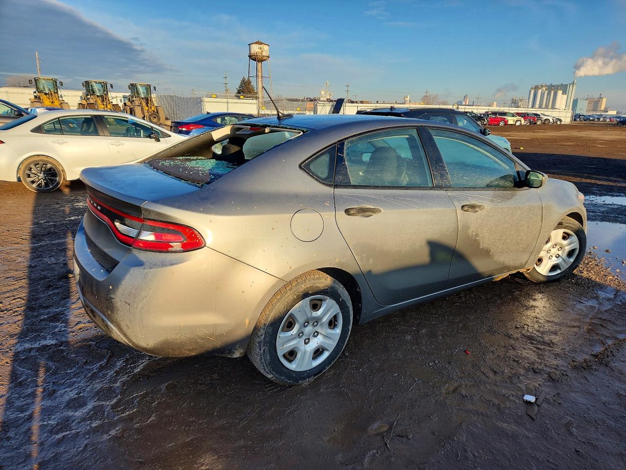 2013 Dodge Dart Se Серый vin: 1C3CDFAA2DD197445