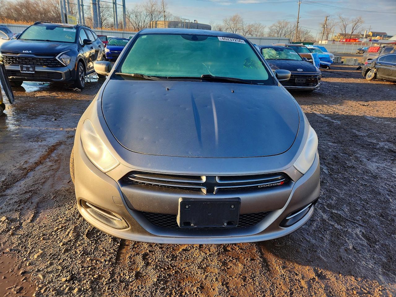 2013 Dodge Dart Se Серый vin: 1C3CDFAA2DD197445